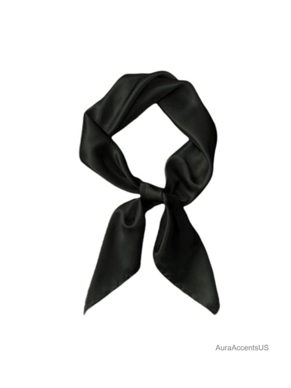 Square Satin Scarf Vintage Head Scarf Women Hair Bandana